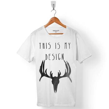 HANNIBAL THIS IS MY DESIGN TASARIM ERKEK TİŞÖRT