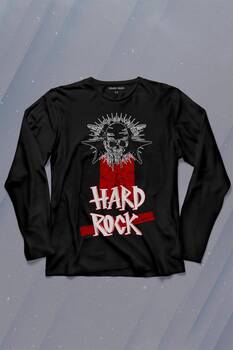 Hard Rock MusicOld 90'S Uzun Kollu Tişört Baskılı T-Shirt