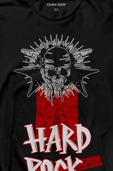 Hard Rock MusicOld 90'S Uzun Kollu Tişört Baskılı T-Shirt