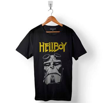 Hellboy Hell Boy Ron Perlman Doug Jones Baskılı Tişört Unisex T-Shirt