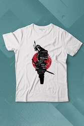 Helmet Kask Spartan Samuray Savaşçı Kılıç Baskılı Tişört Çocuk T-shirt - Thumbnail