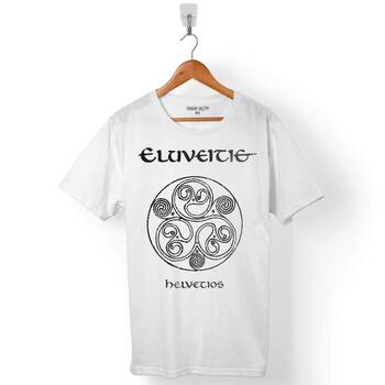 HELVETIOS ELUVEITIE LOGO FOLK METAL ERKEK TİŞÖRT