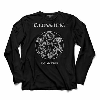 HELVETIOS ELUVEITIE LOGO FOLK METAL UZUN KOLLU TİŞÖRT