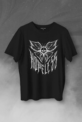 Hopeless Gothic Umutsuz Black Karanlık Baskılı Tişört Unisex T-Shirt - Thumbnail