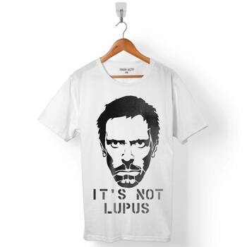 HOUSE ITS IT IS S NOT LUPUS ERKEK TİŞÖRT