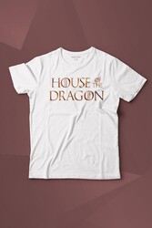 House Of The Dragon Logo Targaryen Baskılı Tişört Çocuk T-shirt - Thumbnail