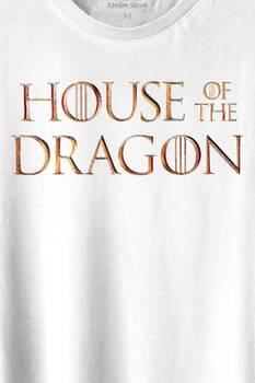 House Of The Dragon Logo Targaryen Baskılı Tişört Unisex T-shirt