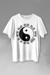 Hyuga Clan Symbol Characters Ying Yang Naruto Baskılı Tişört Unisex T-shirt - Thumbnail