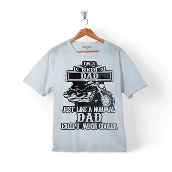 I AM A BIKER DAD MOTORCYCLE MOTOSİKLET HOODIE ÇOCUK TİŞÖRT