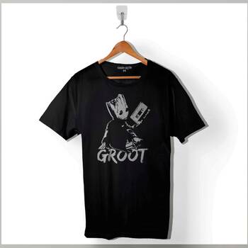 I Am Groot Guardians Of The Galaxy 2 Baskılı Tişört Unisex T-Shirt