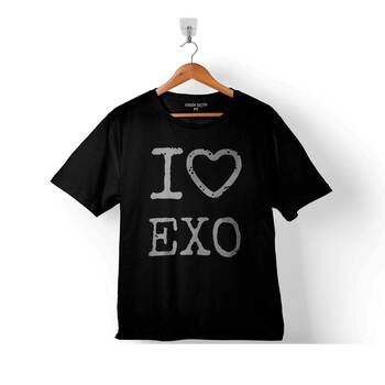 I LOVE EXO EKSO GROUP LOGO ÇOCUK TİŞÖRT