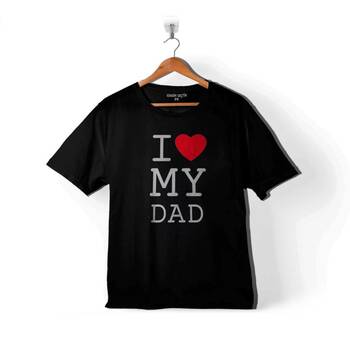 I LOVE MY DAD BABALAR DOĞUM GÜNÜ HEDİYE 5 ÇOCUK TİŞÖRT