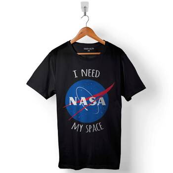 I Need Space Nasa Uzay Cosmos Baskılı Tişört Unisex T-Shirt