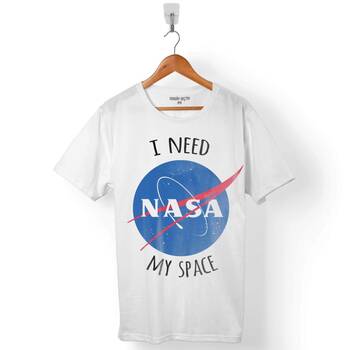 I NEED SPACE NASA UZAY COSMOS ERKEK TİŞÖRT