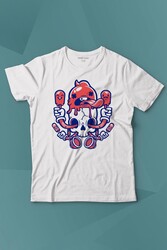 Icecream Skull Dondurma Kurukafa Street Wear Baskılı Tişört Çocuk T-shirt - Thumbnail