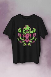 Icecream Skull Dondurma Kurukafa Street Wear Baskılı Tişört Unisex T-Shirt - Thumbnail