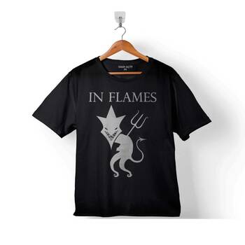 IN FLAMES JESTERHEAD DEVIL LOGO 2 ÇOCUK TİŞÖRT