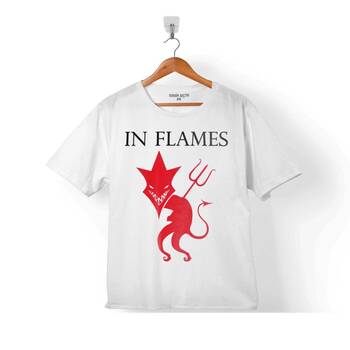 IN FLAMES JESTERHEAD DEVIL LOGO ÇOCUK TİŞÖRT