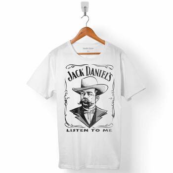 JACK DANIEL LISTEN TO ME WHISKY VİSKİ BENİ DİNLE ERKEK TİŞÖRT