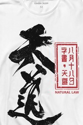 Japanese Natural Law Japonca Urban Uzun Kollu Tişört Baskılı T-Shirt - Thumbnail