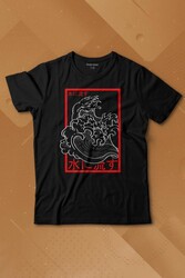 Japanese Wind Wave Japon Rüzgar 2K Street Culture Baskılı Tişört Çocuk T-shirt - Thumbnail