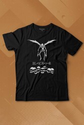 Japon Death Note Black Air Hip Hop Baskılı Tişört Çocuk T-shirt - Thumbnail