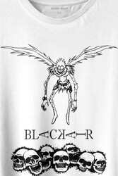 Japon Death Note Black Air Hip Hop Baskılı Tişört Unisex T-shirt - Thumbnail