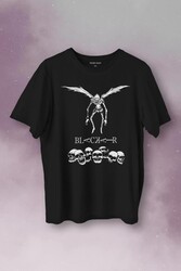 Japon Death Note Black Air Hip Hop Baskılı Tişört Unisex T-Shirt - Thumbnail