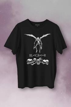 Japon Death Note Black Air Hip Hop Baskılı Tişört Unisex T-Shirt