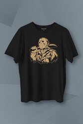 Jason 13. Cuma Korku Film Friday Baskılı Tişört Unisex T-Shirt - Thumbnail