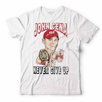 JOHN CENA NEVER GIVE UP WWE AMERİKAN GÜREŞİ ÇOCUK TİŞÖRT