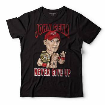 JOHN CENA NEVER GIVE UP WWE AMERİKAN GÜREŞİ ÇOCUK TİŞÖRT