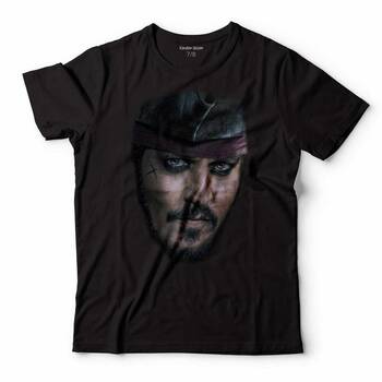 JOHNNY DEPP CAPTAIN JACK SPARROW KARAYİP KORSANLARI ÇOCUK TİŞÖRT