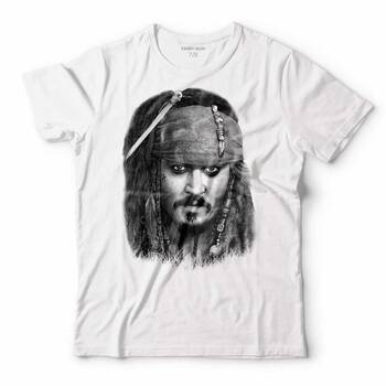 JOHNNY DEPP JACK SPARROW KARAYİP KORSANLARI ÇOCUK TİŞÖRT