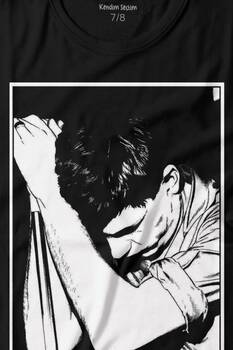 Joy Division Ian Curtis 90S Rock Punk Uk Baskılı Tişört Çocuk T-shirt