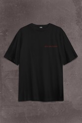 Joy Division Ian Curtis 90S Rock Punk Uk Sırt Ön Baskılı Oversize Tişört Unisex T-Shirt - Thumbnail