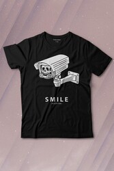 Kamera Smile Selfie Big Brother Baskılı Tişört Çocuk T-shirt - Thumbnail