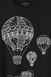 Kapadokya Nevşehir Peri Pacaları Cappadocia Baskılı Tişört Unisex T-Shirt - Thumbnail