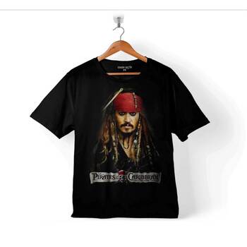 KARAYİP KORSANLARI CAPTAIN JACK SPARROW ÇOCUK TİŞÖRT