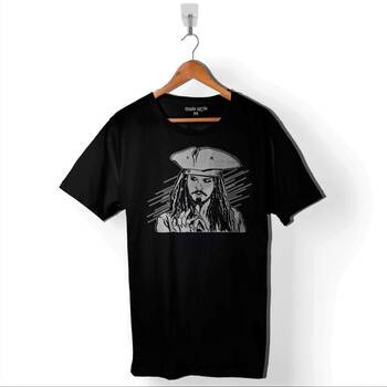 Karayip Korsanları Pirates Of The Caribbean Baskılı Tişört Unisex T-Shirt