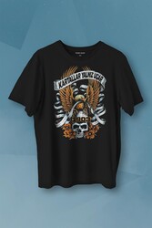 Kartal Kartallar Yalnız Uçar Baskılı Tişört Unisex T-shirt - Thumbnail