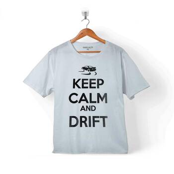 KEEP CALM AND DRIFT AUTO RACE ARABA YARIŞI ÇOCUK TİŞÖRT