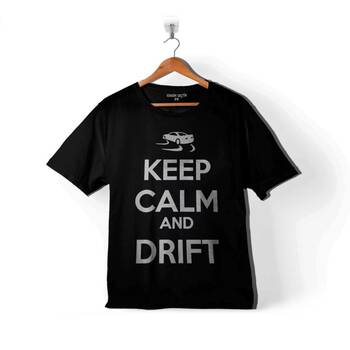 KEEP CALM AND DRIFT AUTO RACE ARABA YARIŞI ÇOCUK TİŞÖRT