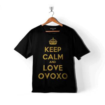 KEEP CALM AND LOVE OVOXO OWL GANG ÇOCUK TİŞÖRT