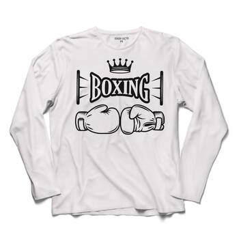 KICK BOX BOKS BOXING FIGHT DÖVÜŞÇÜ UZUN KOLLU TİŞÖRT