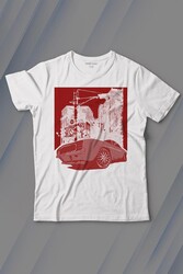 Klasik Araba Retro Vintage Classic Car Motor Baskılı Tişört Çocuk T-shirt - Thumbnail