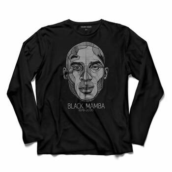 KOBE BRAYNT BLACK MAMBA NBA BASKETBALL UZUN KOLLU TİŞÖRT