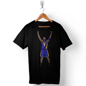 Kobe Bryant Black Mamba Legend Nba All Star Baskılı Tişört Unisex T-Shirt