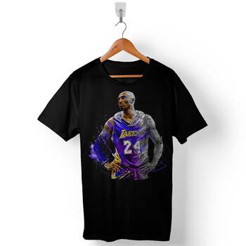 Kobe Bryant Black Mamba Legend Nba All Star Baskılı Tişört Unisex T-Shirt