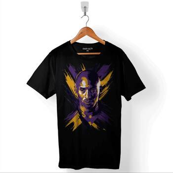 Kobe Bryant Stibel Black Mamba Nba Basketbol Baskılı Tişört Unisex T-Shirt